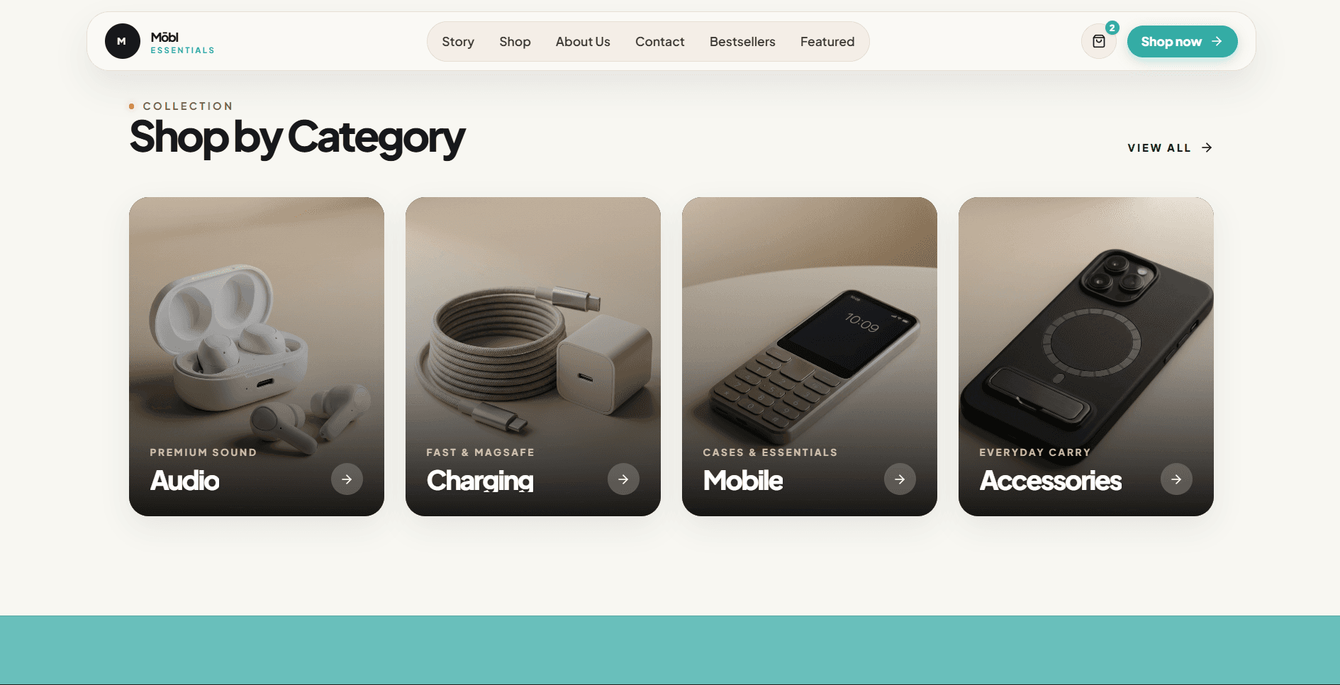 MOBL Category Discovery and Hardware Navigation